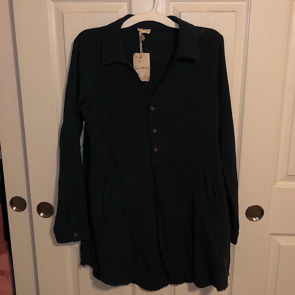 Long sleeve casual dress